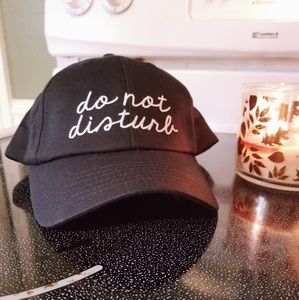 "Do Not Disturb" Baseball Hat